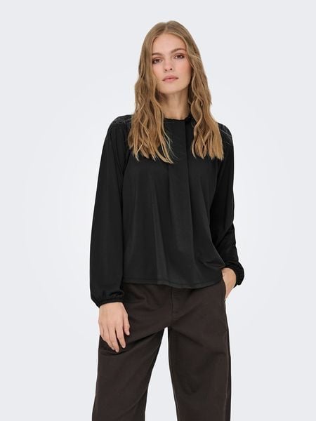 JDY Bluzka w kolorze czarnym rozmiar: XXL. Czarne bluzki JDY, xxl, bez wzorów, bez kołnierzyka, bez ramiączek. Za 74,81 zł.