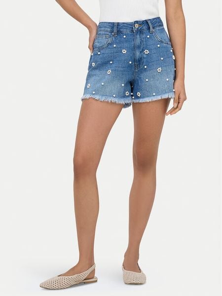 ONLY Szorty jeansowe Zuma 15370792 Niebieski Regular Fit. Niebieskie szorty ONLY, bez wzorów, z bawełny. Za 169,99 zł.
