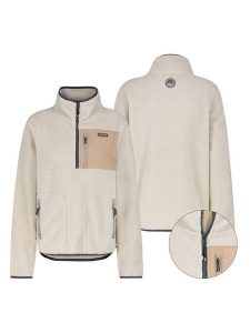 Sublevel Bluza polarowa w kolorze beżowym rozmiar: XL. Brązowe bluzy Sublevel, xl, bez wzorów, z polaru, bez kaptura. Za 156,98 zł.