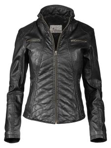 7eleven Skórzana kurtka w kolorze czarnym rozmiar: 48. Czarne kurtki 7eleven, bez wzorów, ze skóry, bez kaptura. Za 434,99 zł.