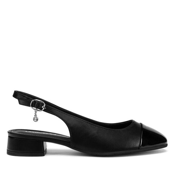 Baleriny Lasocki. Czarne balerinki Lasocki, bez wzorów, bez obcasa, bez zapięcia. Za 169,99 zł.