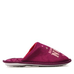 Kapcie Home & Relax. Fioletowe kapcie Home & Relax, bez wzorów. Za 59,99 zł.