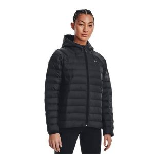 Kurtka puchowa damska Under Armour Storm Armour Down 2.0. Czarne kurtki Under Armour, na zimę, m, bez wzorów, z puchu, bez kaptura. Za 399,99 zł.