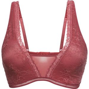 Biustonosz bustier bonprix dymny malinowy. Biustonosze marki bonprix. Za 21,99 zł.