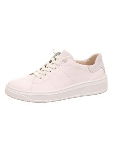 Legero Skórzane sneakersy "Rejoise" w kolorze białym rozmiar: 37. Białe trampki Legero, bez wzorów, bez zapięcia. Za 250,35 zł.