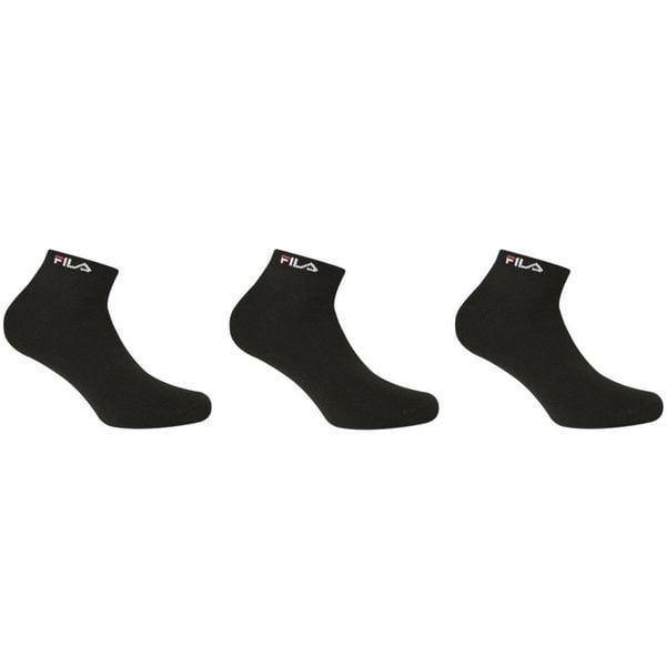 Fila Skarpetki 3-pack Bambusowe Czarny EU 35-38. Czarne skarpetki Fila, bez wzorów. Za 136,99 zł.