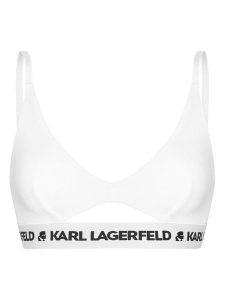 KARL LAGERFELD Biustonosz braletka A1W47006 Biały. Białe biustonosze KARL LAGERFELD, bez wzorów, z lyocellu. Za 219,99 zł.