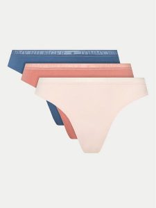 Tommy Hilfiger Komplet stringów UW0UW04890 Kolorowy. Komplety bielizny TOMMY HILFIGER, bez wzorów, z bawełny. Za 119,99 zł.
