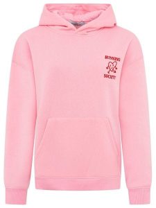 Zwillingsherz Bluza "Running" w kolorze różowym rozmiar: S/M. Różowe bluzy Zwillingsherz, m, bez wzorów, z kapturem. Za 169,95 zł.