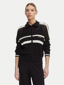 Guess Bluza V6GR08 Z0729 Czarny Regular Fit. Czarne bluzy Guess, xl, z aplikacjami, z syntetyku, bez kaptura. Za 381,99 zł.