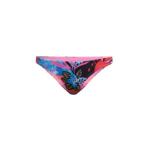 Damskie tropikalne figi kąpielowe Superdry. Niebieskie figi Superdry, bez wzorów, z elastanu. Za 116,40 zł.