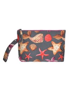 BLE Kosmetyczka w kolorze antracytowym - 25 x 17 x 5 cm rozmiar: onesize. Czarne kosmetyczki BLE, bez wzorów, z materiału. Za 21,95 zł.