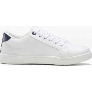 Sneakersy. Czarne buty sportowe bonprix, bez wzorów, bez zapięcia. Za 99,99 zł.