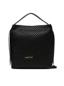 Valentino Torebka Shantel VBS8Y607 Czarny. Czarne torebki klasyczne Valentino, bez wzorów, ze skóry, bez dodatków. Za 449,99 zł.
