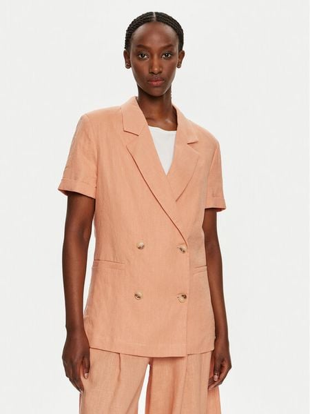 ViCOLO Marynarka TB2741 Pomarańczowy Regular Fit. Brązowe marynarki i żakiety ViCOLO, s, bez wzorów, z wiskozy. Za 239,99 zł.