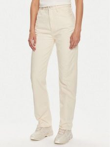 Calvin Klein Jeans Jeansy Hammerloop J20J223656 Écru Straight Fit. Jeansy Calvin Klein Jeans, bez wzorów, z bawełny. Za 329,99 zł.