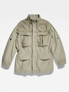 G-Star Parka w kolorze khaki rozmiar: L. Brązowe płaszcze G-Star, l, bez wzorów, z bawełny, bez kaptura. Za 241,56 zł.