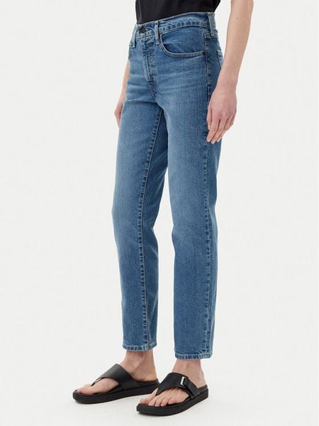 Levi's® Jeansy 724™ 18883-0385 Niebieski Straight Fit. Niebieskie jeansy bez wzorów, z bawełny. Za 360,99 zł.