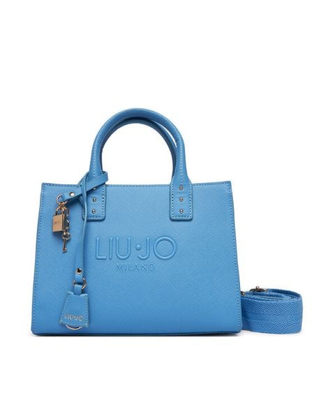 Liu Jo Torebka AA6150 ES029 Niebieski. Niebieskie torebki klasyczne Liu Jo, bez wzorów, ze skóry, bez dodatków. Za 639,99 zł.