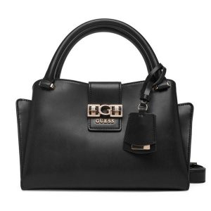 Torebka Guess. Czarne torebki klasyczne Guess, z aplikacjami, bez dodatków. Za 469,99 zł.