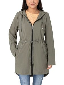 Timezone Parka w kolorze khaki rozmiar: M. Brązowe płaszcze Timezone, m, bez wzorów, bez kaptura. Za 136,13 zł.