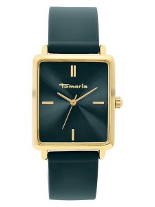 Tamaris Zegarek kwarcowy w kolorze złoto-morskim rozmiar: onesize. Niebieskie, analogowe zegarki Tamaris. Za 121,99 zł.