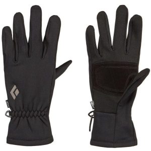 Rękawice turystyczne unisex Black Diamond Midweight Screentap. Czarne rękawiczki Black Diamond, bez wzorów. W wyprzedaży za 166,85 zł.