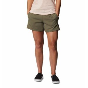 Szorty damskie Columbia Logo II French Terry. Zielone szorty Columbia, bez wzorów, sportowe. Za 182,00 zł.