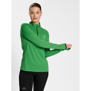 Bluza damska 1/2 zip z długim rękawem Newline Phoenix. Zielone bluzy Newline, xs, bez wzorów, bez kaptura. Za 190,50 zł.