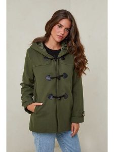 L'armoire de Suzette Kurtka przejściowa w kolorze khaki rozmiar: 36. Brązowe kurtki L'armoire de Suzette, l, bez wzorów, bez kaptura. Za 183,59 zł.