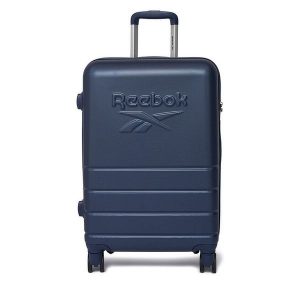Walizka średnia Reebok. Niebieskie walizki Reebok, bez wzorów, średnie. Za 299,99 zł.