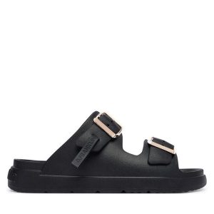 Klapki D.Franklin. Żółte klapki D.Franklin, bez wzorów, bez obcasa. Za 169,99 zł.