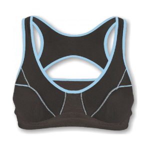 Sensor Biustonosz Lissa Black/Blue 75d. Biustonosze marki Sensor. W wyprzedaży za 55,00 zł.