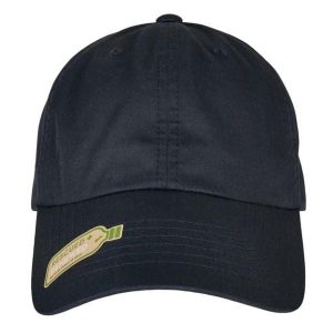 Czapka Z Daszkiem Z Poliestru Z Recyklingu. Niebieskie czapki FLEXFIT, bez wzorów. Za 84,99 zł.