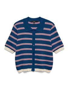 Vero Moda Kardigan w kolorze kremowo-granatowo-czerwonym rozmiar: S. Niebieskie kardigany Vero Moda. Za 119,95 zł.