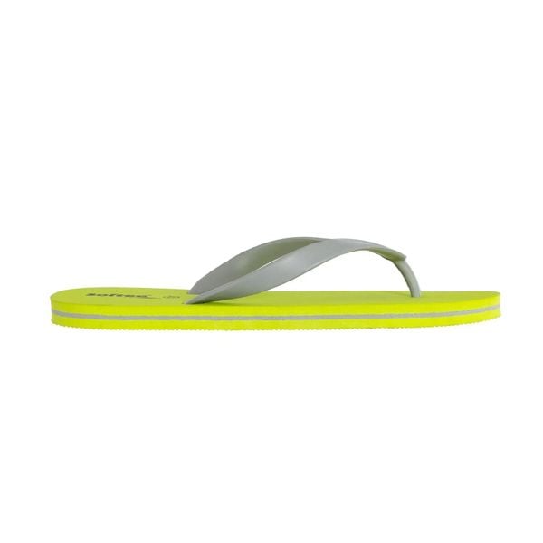 Klapki Softee Coconut. Szare klapki SOFTEE, bez wzorów, z gumy, bez obcasa. Za 132,99 zł.