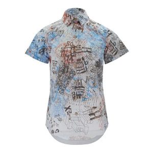 Koszula damska Silvini Urban Montora. Szare koszule SILVINI, xs, bez wzorów, z bawełny, bez kołnierzyka, bez ramiączek. Za 278,95 zł.