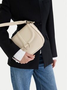 Badura Torebka CEO-ADI-LDA8572 Écru. Torebki klasyczne Badura, bez wzorów, z materiału, bez dodatków. Za 199,99 zł.