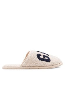 Gap Kapcie GCD001F1TWOFWHGP Écru. Białe kapcie GAP, bez wzorów, z materiału. Za 129,99 zł.