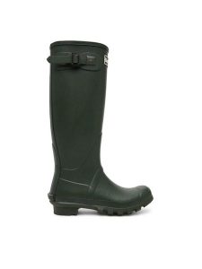 Barbour Kalosze LRF0043OL51 Zielony. Zielone kalosze Barbour, bez wzorów, z gumy. Za 449,99 zł.