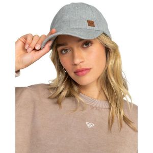 Czapka baseballowa dla Kobiety EXTRA INNINGS Szary. Szare czapki Roxy, bez wzorów, z bawełny. Za 114,99 zł.