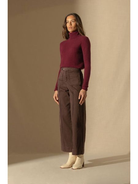 Perfect Cashmere Kaszmirowy golf w kolorze bordowym rozmiar: XXL. Czerwone golfy Perfect Cashmere, bez wzorów, z kaszmiru. Za 248,58 zł.