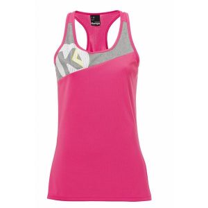 Damski tank top Kempa Core 2.0. Czerwone topy Kempa, m, bez wzorów, bez kołnierzyka, bez ramiączek. W wyprzedaży za 113,00 zł.