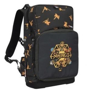 Plecak do szkoły LEGO Optimo Plus NINJAGO 20213-2204. Czarne plecaki LEGO. Za 274,85 zł.