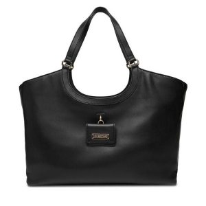Torebka LOVE MOSCHINO. Czarne shopper bag LOVE MOSCHINO, bez wzorów, bez dodatków. Za 699,99 zł.