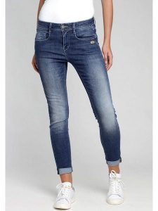 Gang Dżinsy - Skinny fit - w kolorze niebieskim rozmiar: W34. Niebieskie jeansy Gang, z aplikacjami. Za 174,02 zł.