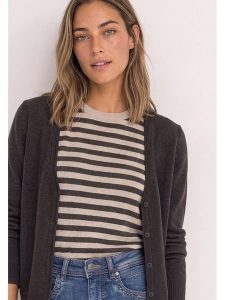 Street One Kardigan w kolorze ciemnobrązowym rozmiar: 38. Brązowe kardigany Street One. Za 139,95 zł.