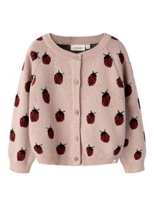 Lil Atelier Kardigan "Lulio" w kolorze jasnoróżowym rozmiar: 98. Różowe kardigany Lil' Atelier, z bawełny. Za 118,45 zł.