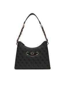 Guess Torebka HWSG86 54010 Czarny. Czarne torebki klasyczne Guess, z aplikacjami, ze skóry, bez dodatków. Za 369,99 zł.