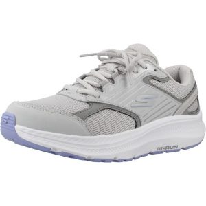 Buty SKECHERS RUN CONSISTENT 2.0 ADVA Szary. Szare buty trekkingowe Skechers, ze skóry, bez zapięcia. Za 278,99 zł.